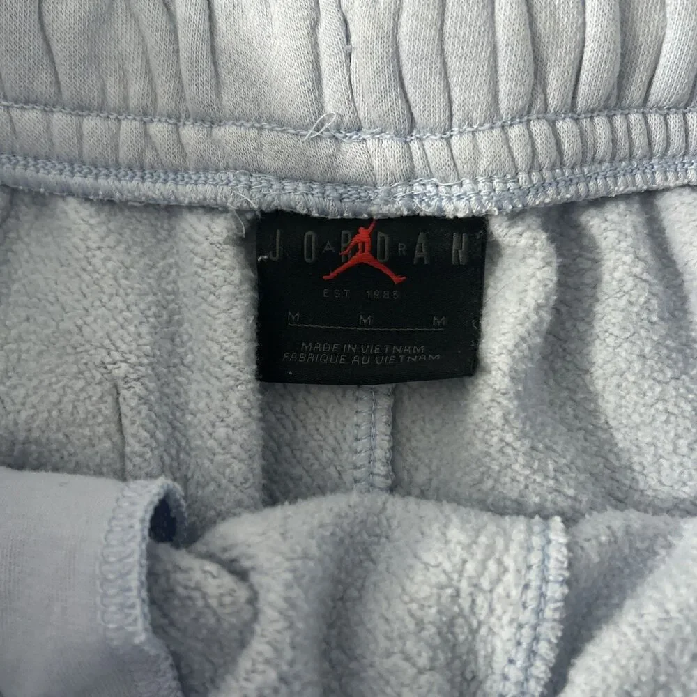 Jordan Shorts Mens M Blue Logo ‎ Lounge Wear Basketball Gym